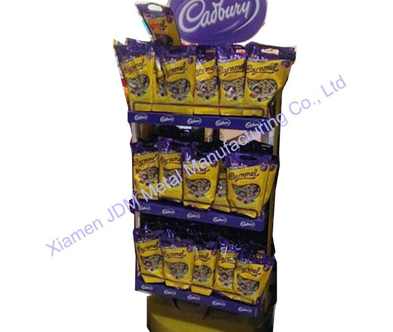 Retail Beverage Merchandising Stand for Snack Retail Displays #3832
