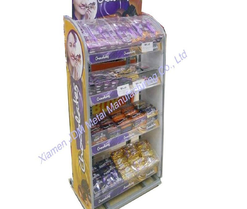 Retail Beverage Merchandising Stand for Snack Retail Displays #3864