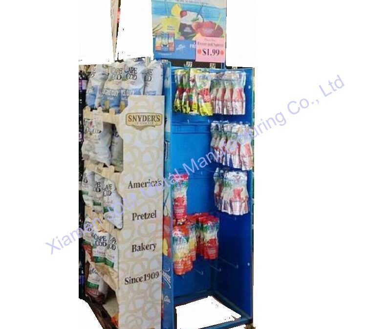 Retail Beverage Merchandising Stand for Snack Retail Displays #3932