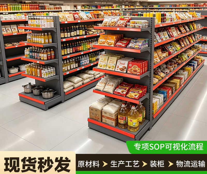 Retail Island Display Shelving #3047