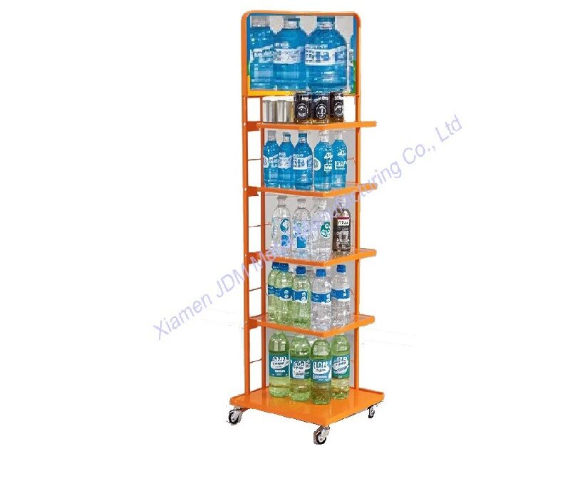 Retail Merchandising Display Fixture for Beverage Merchandising #3080