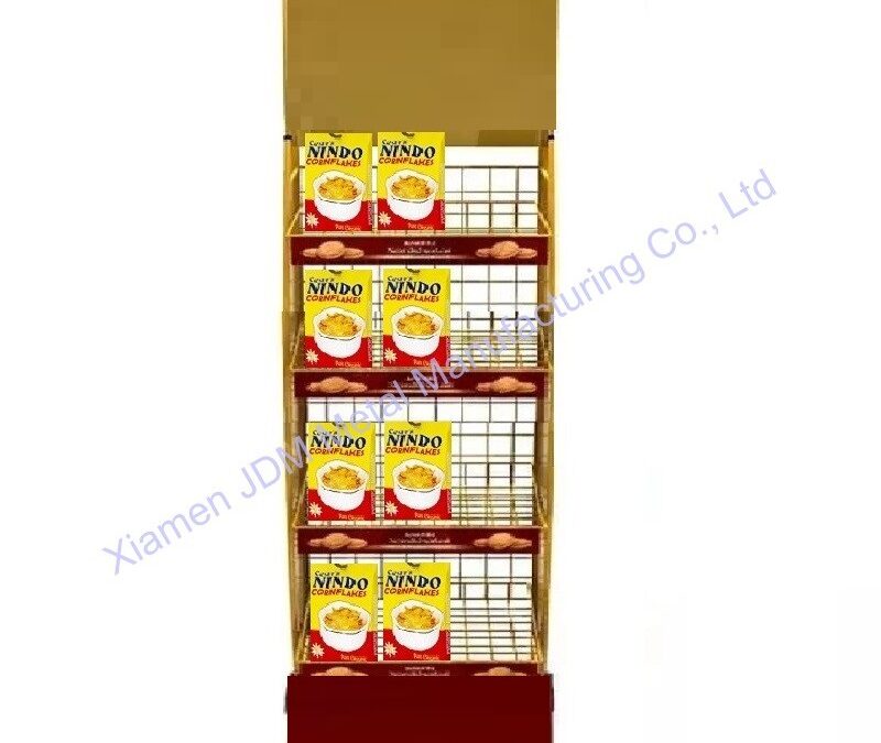Retail Merchandising Display Fixture for Beverage Merchandising #3141