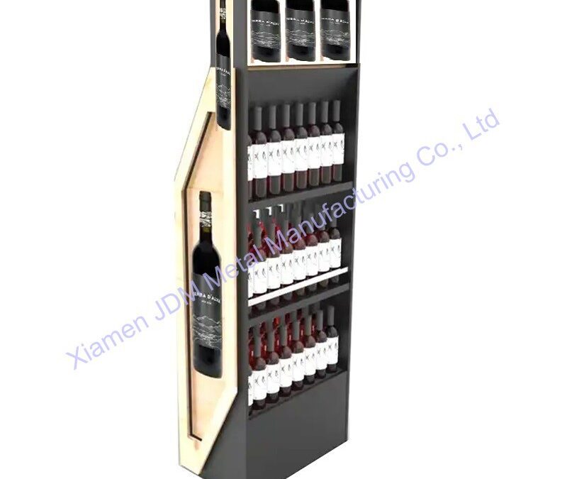 Retail Merchandising Display Fixture for Beverage Merchandising #3208