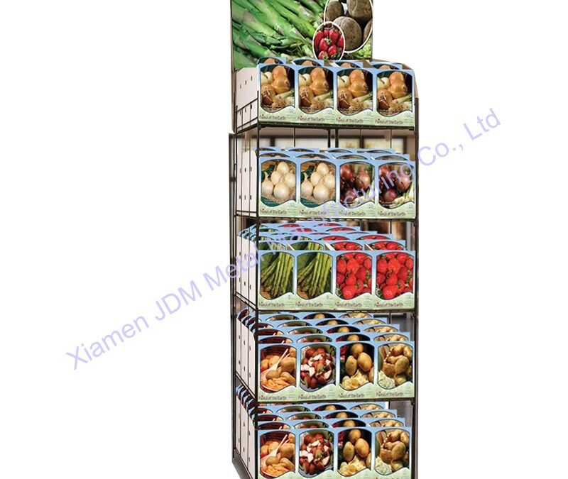 Retail Merchandising Display Fixture for Beverage Merchandising #3274
