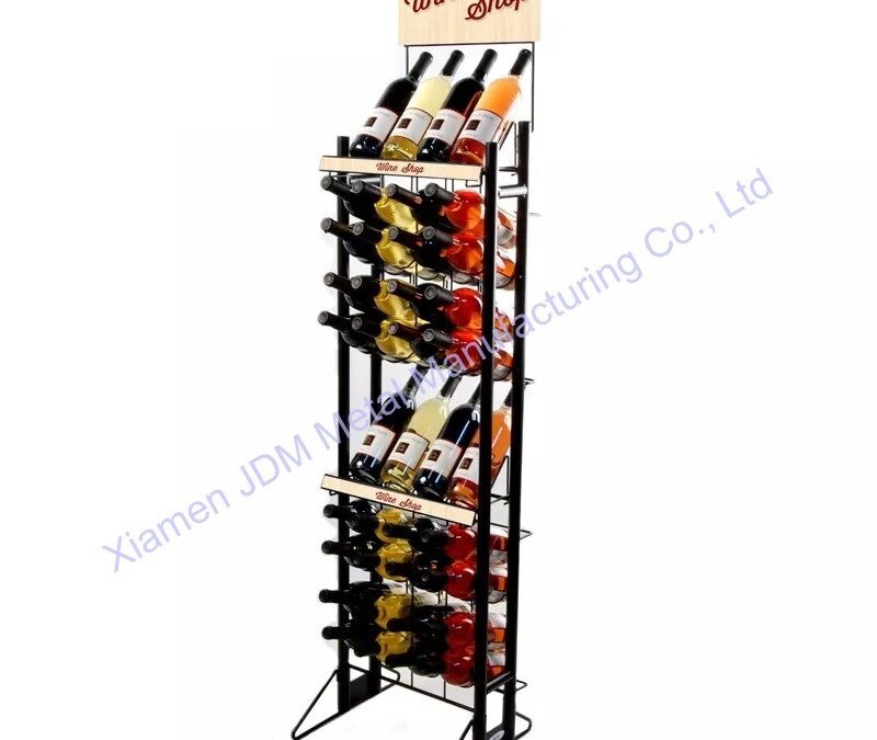 Retail Merchandising Display Fixture for Beverage Merchandising #3454