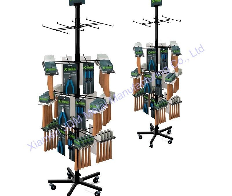 Retail Merchandising Display Fixture for Beverage Merchandising #3476