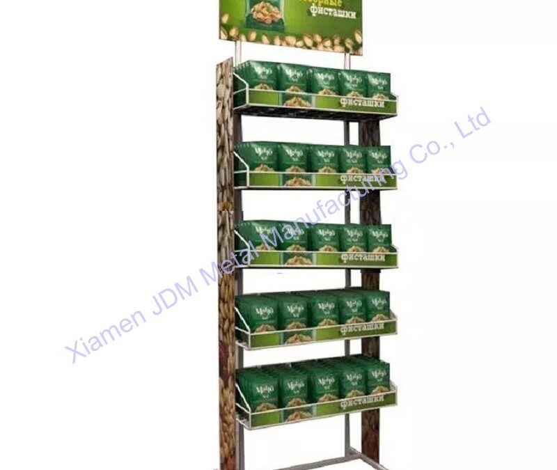 Retail Merchandising Display Fixture for Beverage Merchandising #3767