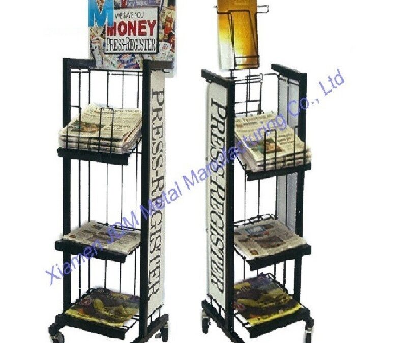 Retail Merchandising Display Fixture for Beverage Merchandising #4608