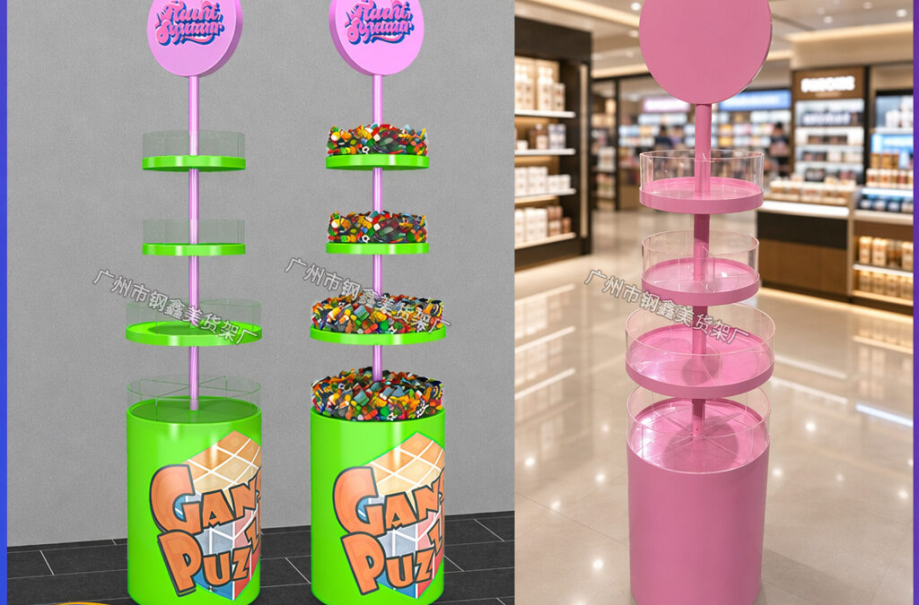 Retail Merchandising Display Fixture for Beverage Merchandising #4918