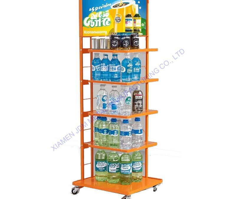 Retail Merchandising Display Fixture for Snack Retail Displays #2984