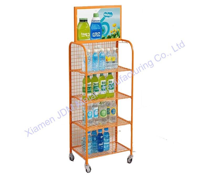 Retail Merchandising Display Fixture for Snack Retail Displays #3007