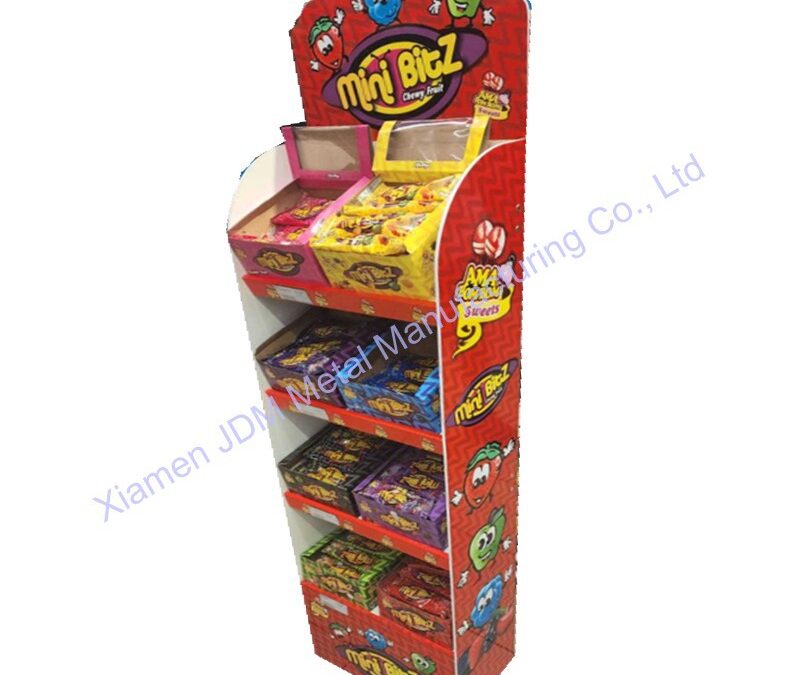 Retail Merchandising Display Fixture for Snack Retail Displays #3071