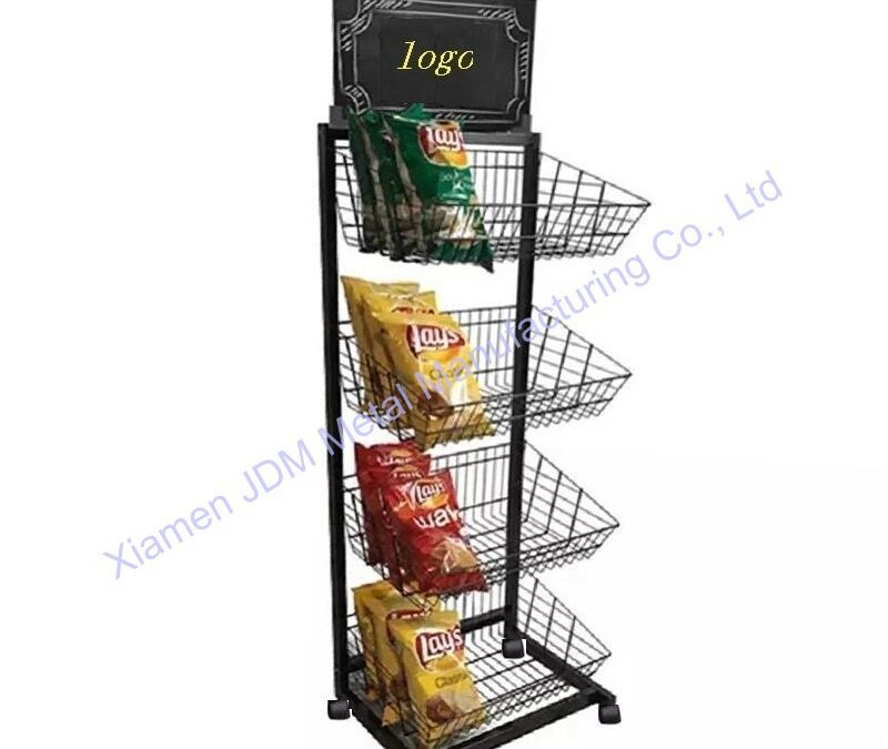 Retail Merchandising Display Fixture for Snack Retail Displays #3095
