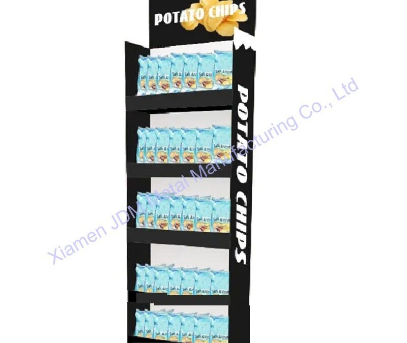 Retail Merchandising Display Fixture for Snack Retail Displays #3221