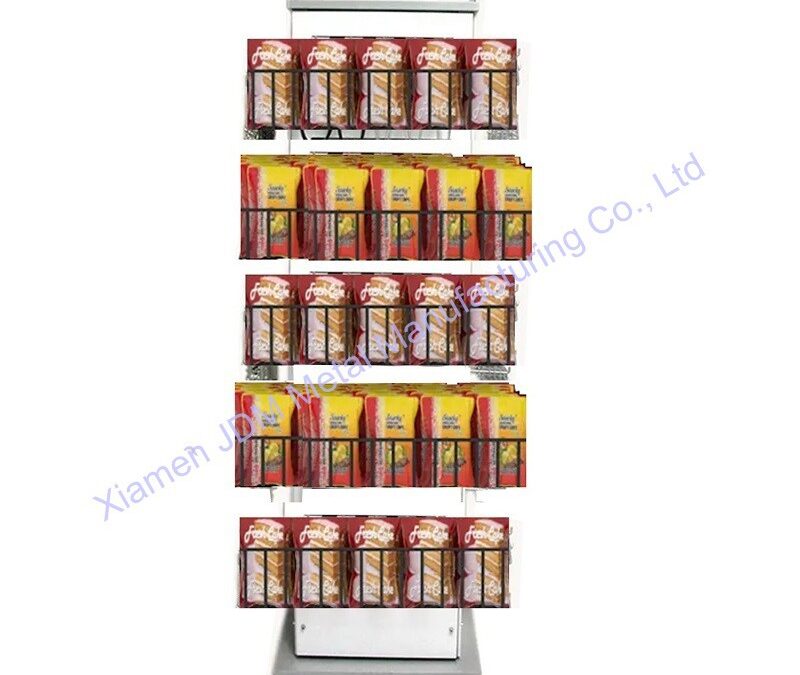 Retail Merchandising Display Fixture for Snack Retail Displays #3244