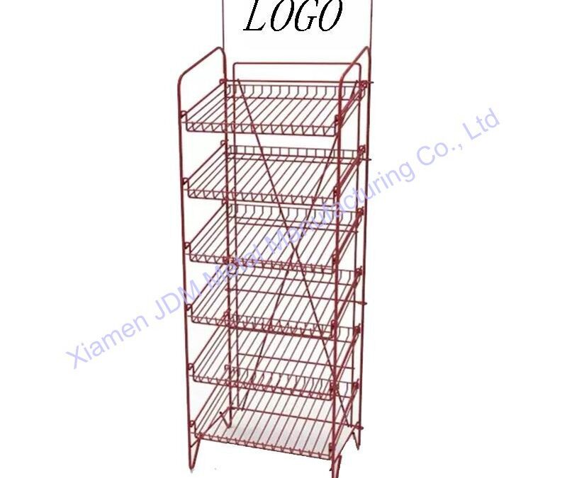 Retail Merchandising Display Fixture for Snack Retail Displays #3364