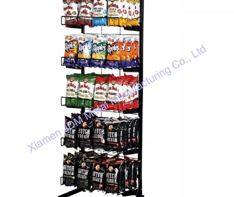 Retail Merchandising Display Fixture for Snack Retail Displays #3663