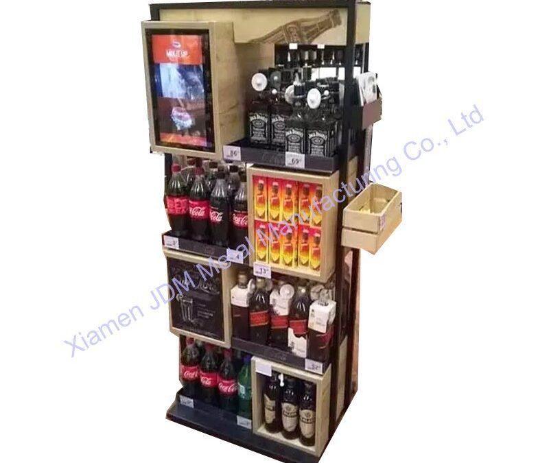 Retail Merchandising Display Fixture for Snack Retail Displays #3786