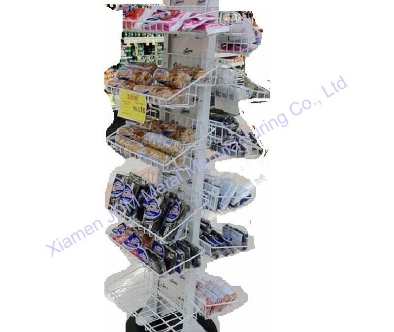 Retail Merchandising Display Fixture for Snack Retail Displays #3979