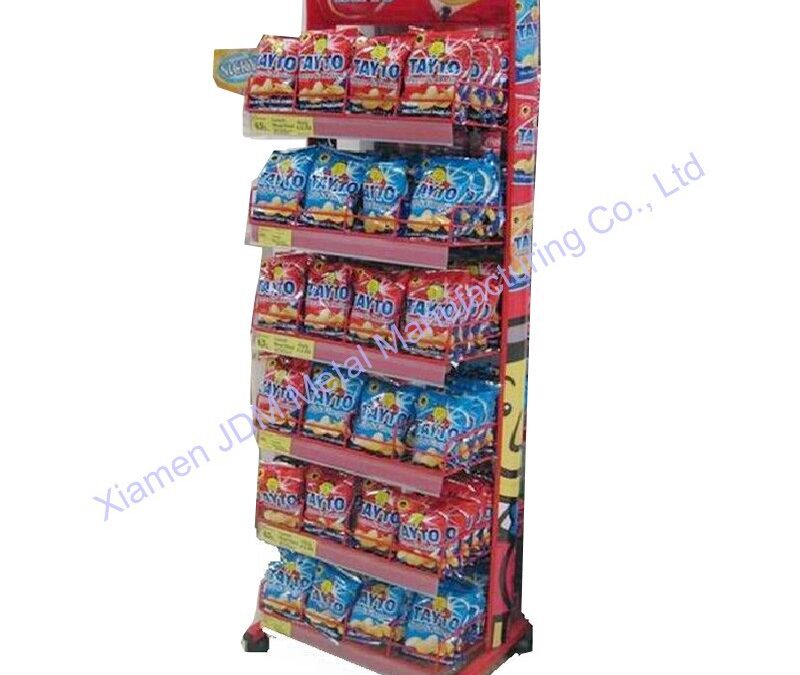 Retail Merchandising Display Fixture for Snack Retail Displays #3993