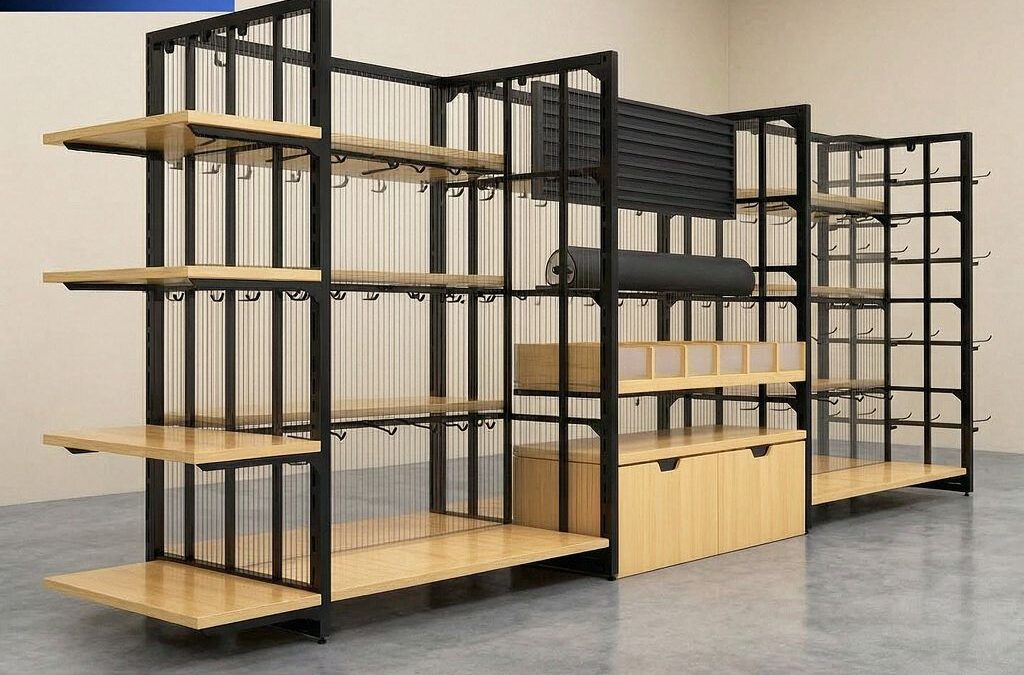 Retail Merchandising Display Fixture for Stationery Stores #4818