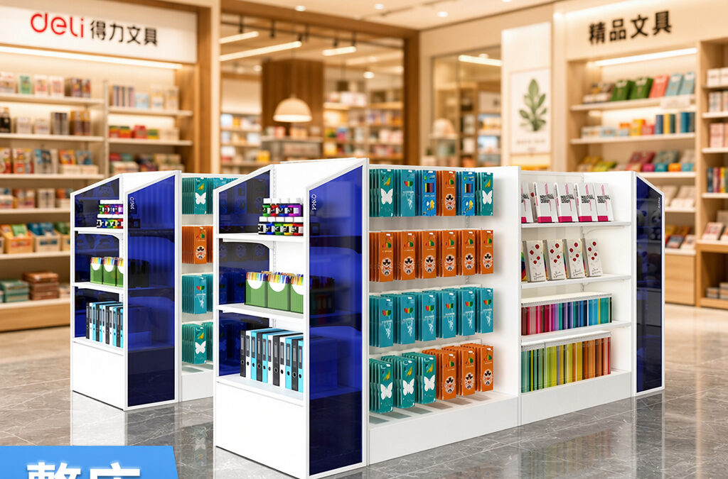 Retail Merchandising Display Fixture for Stationery Stores #4939