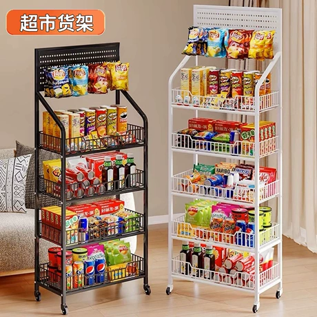 Snack and Beverage Display Rack for Beverage Merchandising #1683