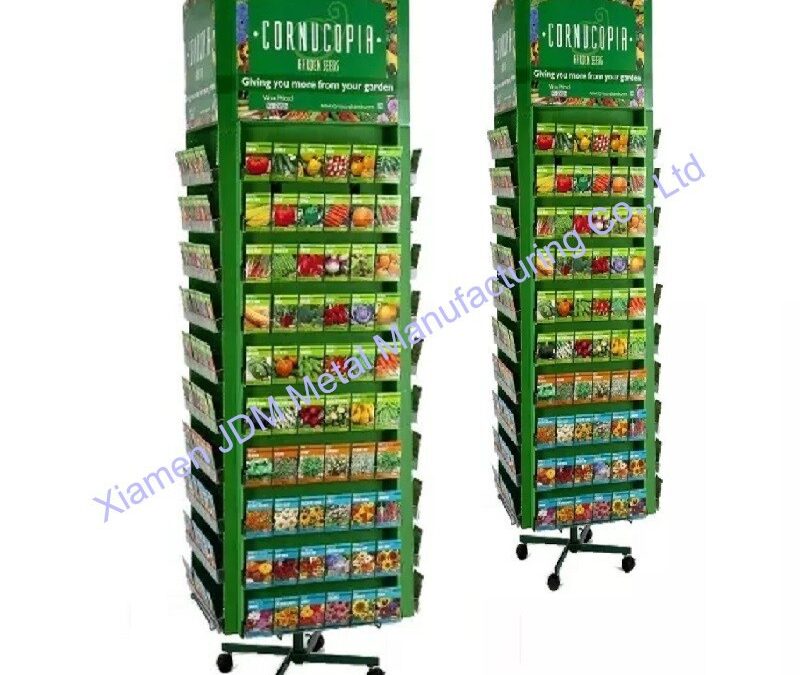 Snack and Beverage Display Rack for Beverage Merchandising #2893