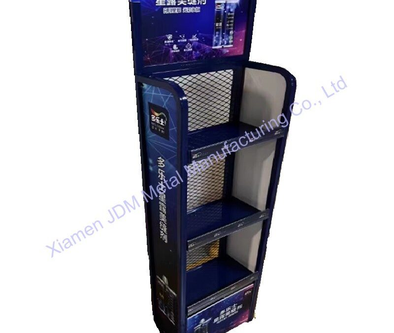 Snack and Beverage Display Rack for Beverage Merchandising #3039