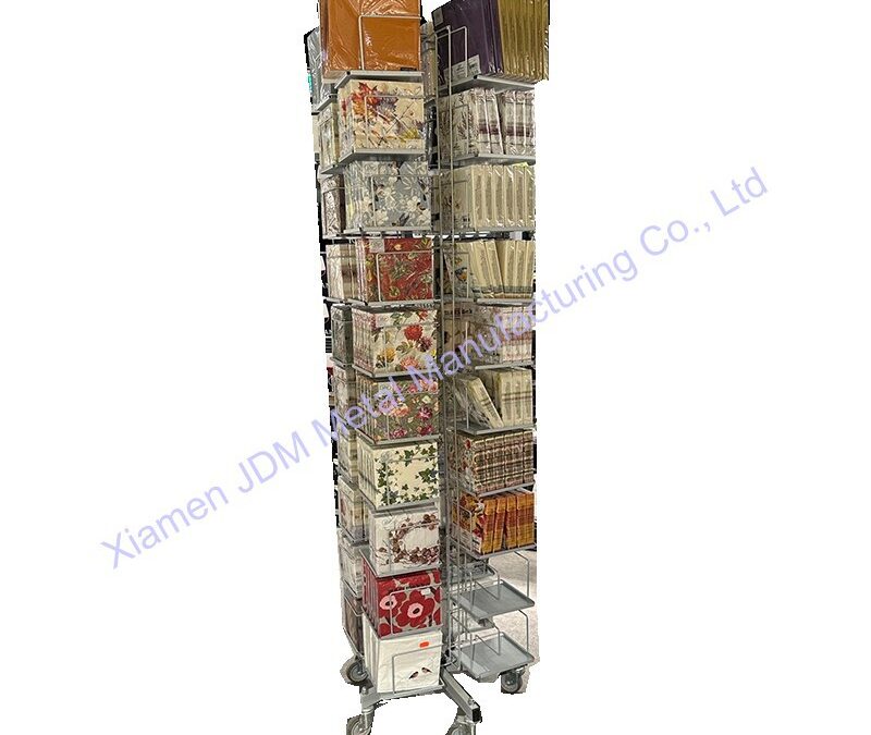 Snack and Beverage Display Rack for Beverage Merchandising #3049