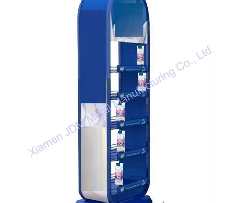 Snack and Beverage Display Rack for Beverage Merchandising #3099