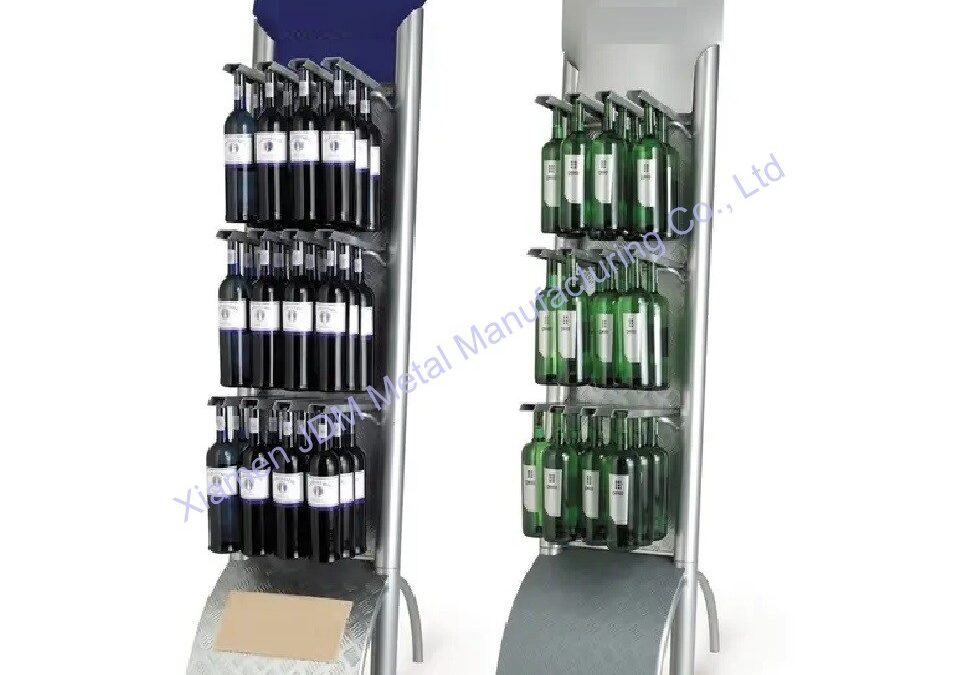 Snack and Beverage Display Rack for Beverage Merchandising #3270