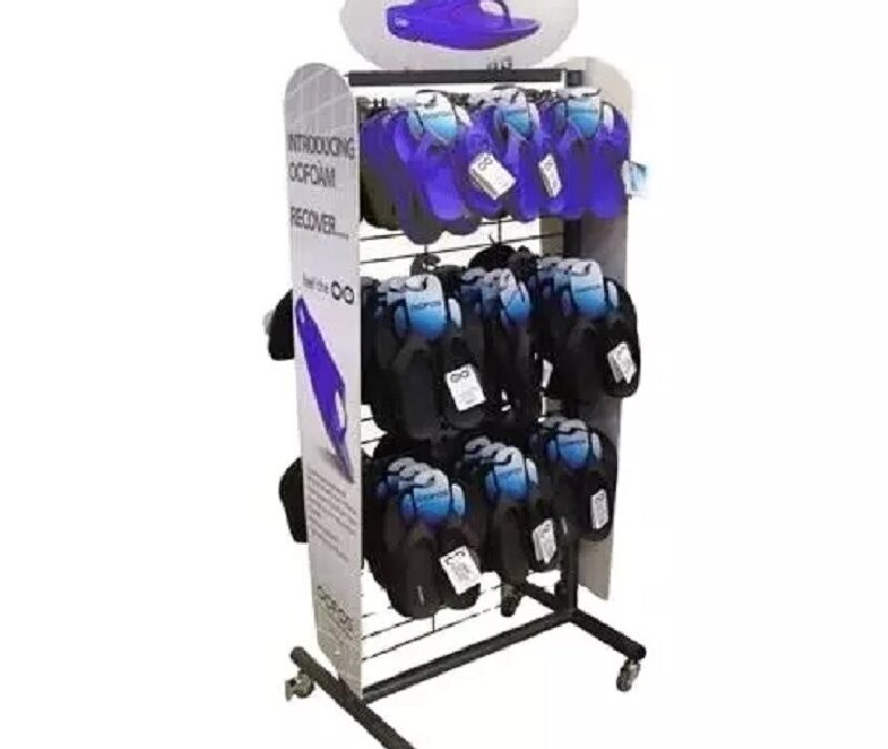 Snack and Beverage Display Rack for Beverage Merchandising #3294