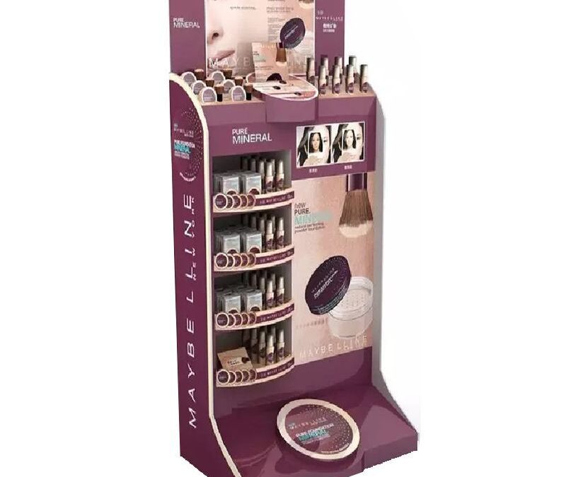 Snack and Beverage Display Rack for Beverage Merchandising #3298