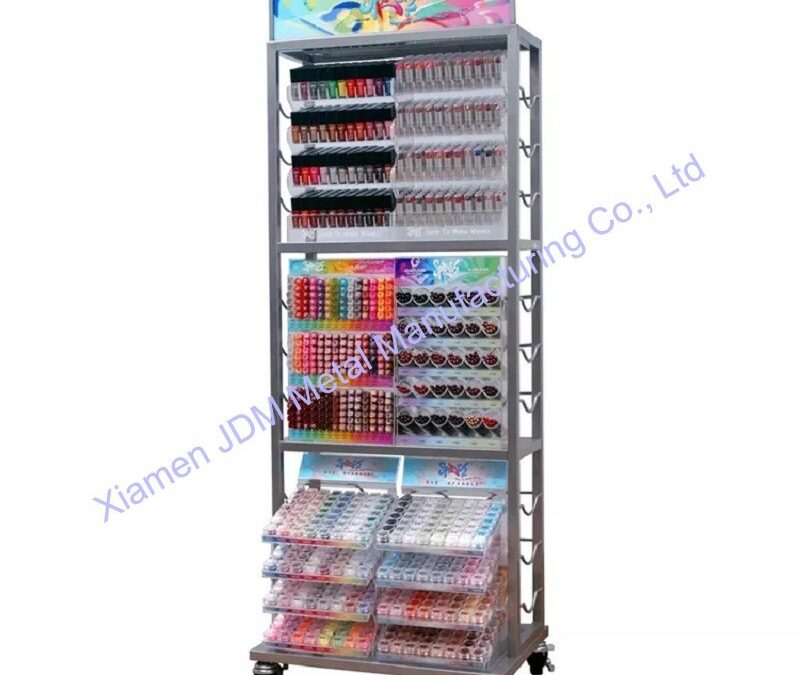 Snack and Beverage Display Rack for Beverage Merchandising #3617