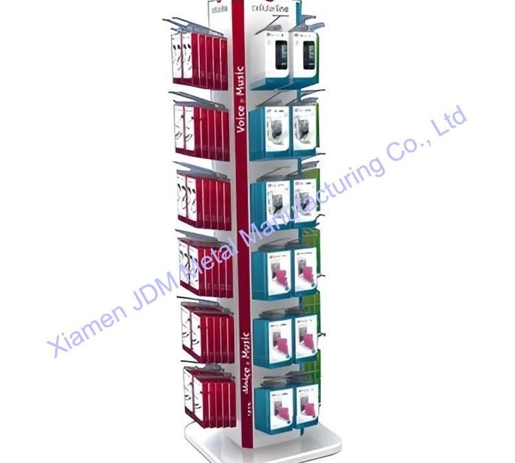 Snack and Beverage Display Rack for Beverage Merchandising #3653