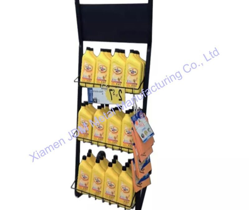 Snack and Beverage Display Rack for Beverage Merchandising #3685