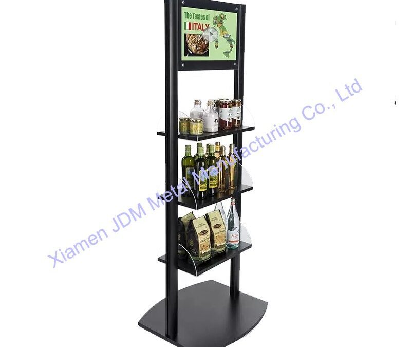 Snack and Beverage Display Rack for Beverage Merchandising #3704