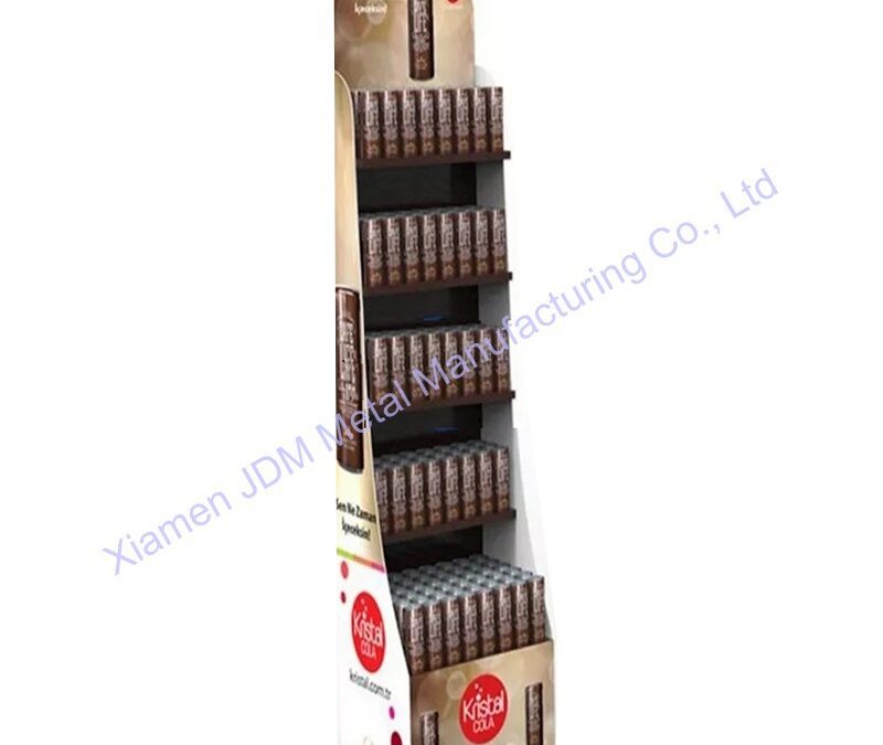 Snack and Beverage Display Rack for Beverage Merchandising #3793
