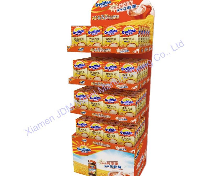 Snack and Beverage Display Rack for Beverage Merchandising #3803