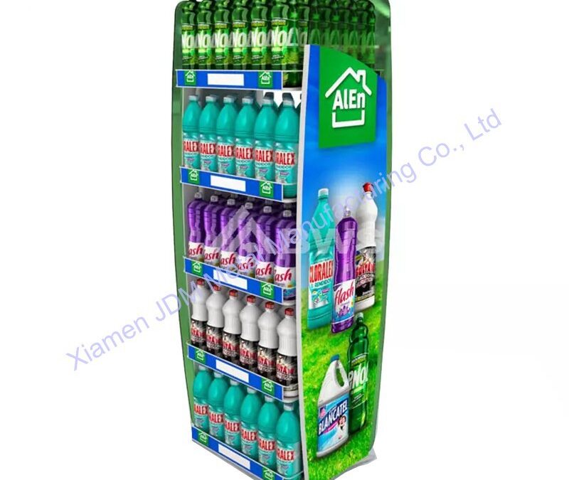 Snack and Beverage Display Rack for Beverage Merchandising #3805
