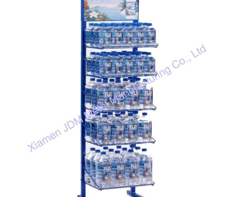 Snack and Beverage Display Rack for Beverage Merchandising #3896