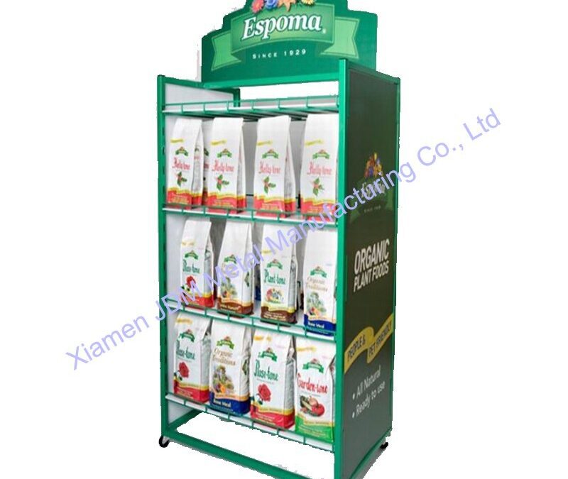 Snack and Beverage Display Rack for Beverage Merchandising #3912