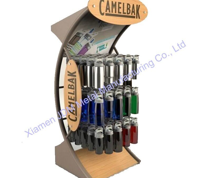 Snack and Beverage Display Rack for Beverage Merchandising #3919