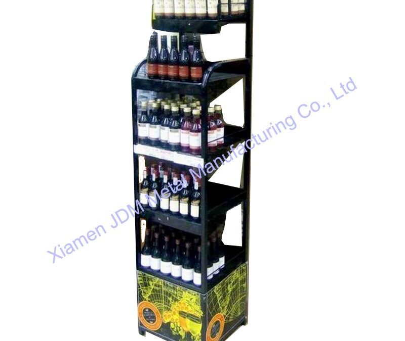 Snack and Beverage Display Rack for Beverage Merchandising #3923