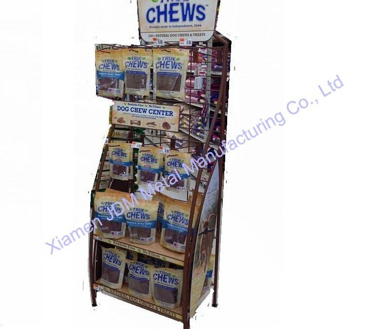 Snack and Beverage Display Rack for Beverage Merchandising #3939