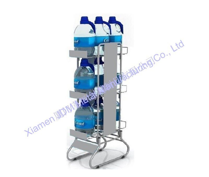 Snack and Beverage Display Rack for Beverage Merchandising #4333