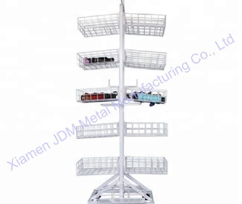 Snack and Beverage Display Rack for Beverage Merchandising #4404
