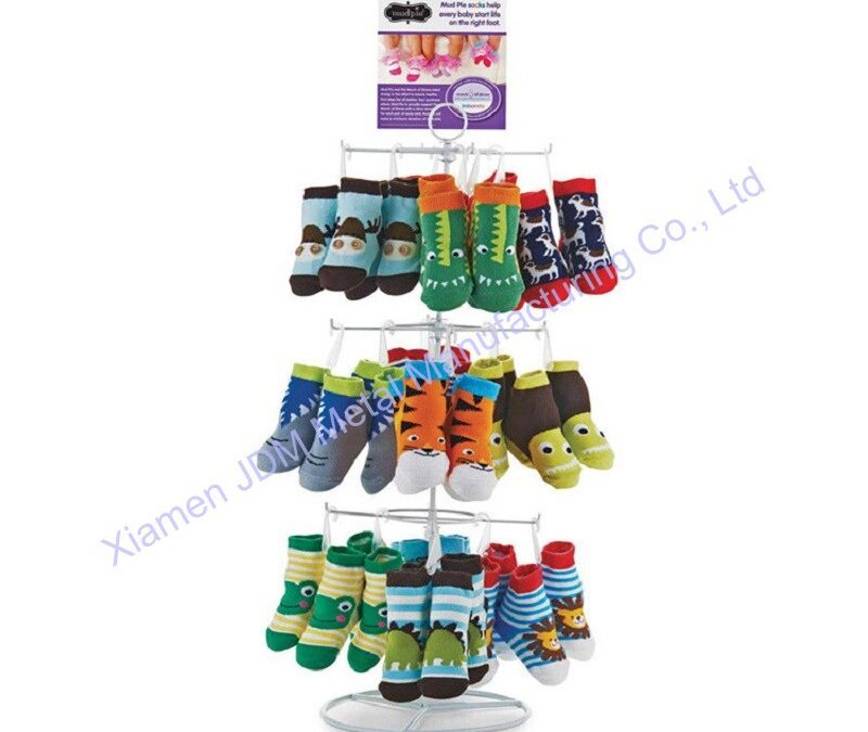 Snack and Beverage Display Rack for Beverage Merchandising #4424