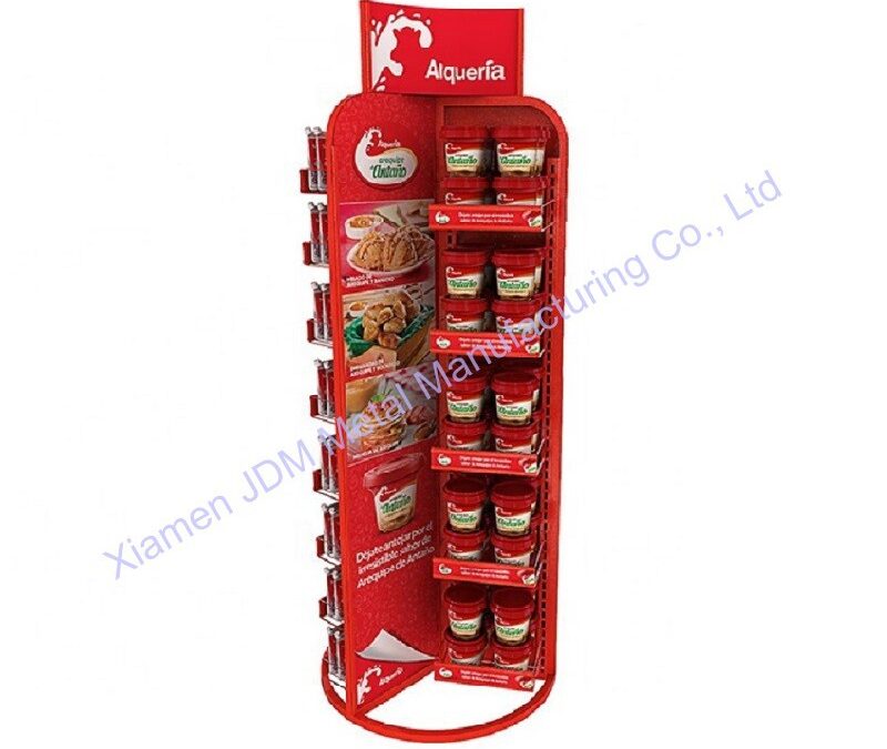 Snack and Beverage Display Rack for Beverage Merchandising #4639